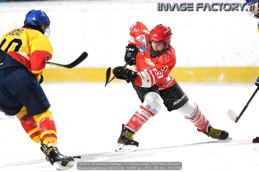 2019-11-16 Valpellice Bulldogs U17-Hockey Asiago 2808 Pietro Beccaria